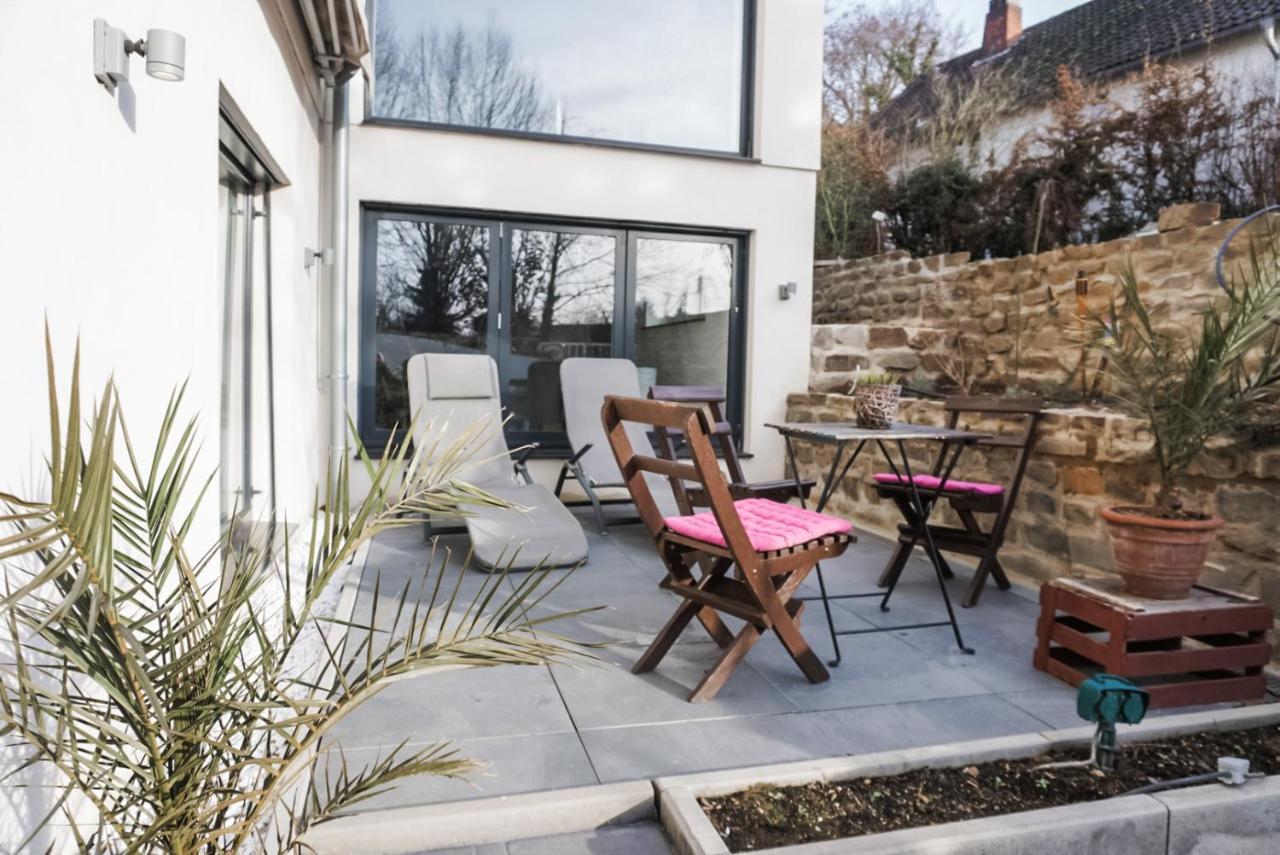 Königswinter Neu Gebautes Apartment Mit Sonnenterasse In Der Naehe Vom Siebengebirge & Bonn מראה חיצוני תמונה
